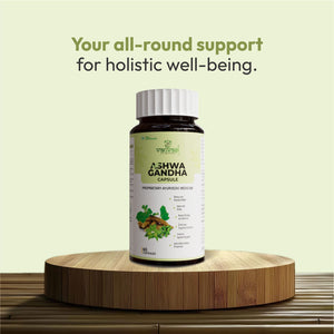 Ashwagandha capsules help reduce stress and anxiety, promote deeper and restful sleep, boosts energy and stamina, and supports a stronger immune system. A natural daily supplement to keep your mind calm, body energized, and overall health balanced.