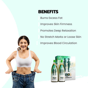 Vanvasi Ayurveda RSO Plus is a powerful Ayurvedic medicine for weight loss, made with herbs like Amrata, Amla, and Neem. This unique Ayurvedic oil emits smoke on application, promoting fat breakdown, better circulation, and detoxification for toned skin and healthy weight management.