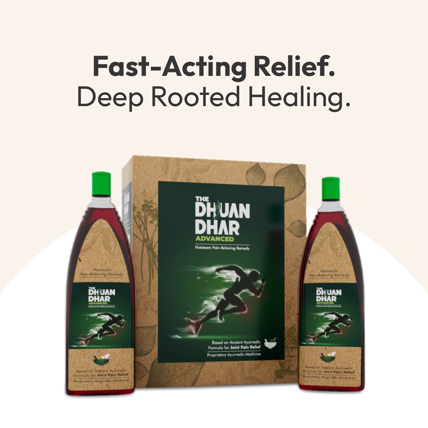 Dhuandhar Advanced Oil is a fast-acting herbal pain-relief formula designed to ease joint and muscle pain. Enriched with powerful natural ingredients, it helps reduce swelling, relieve stiffness, improve flexibility, and support long-lasting mobility. Ideal for shoulder, elbow, knee, and back pain.