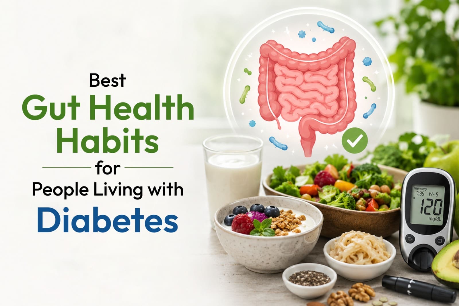 Best Gut Health Habits for People Living with Diabetes