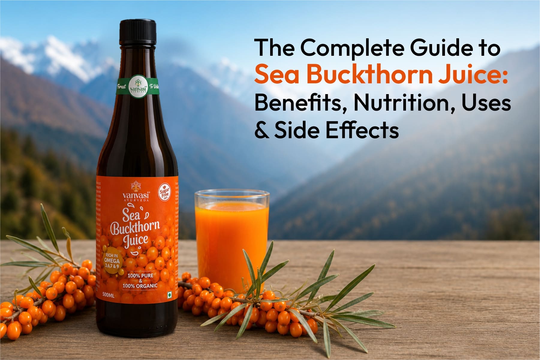The Complete Guide to Sea Buckthorn Juice: Benefits, Nutrition, Uses & Side Effects