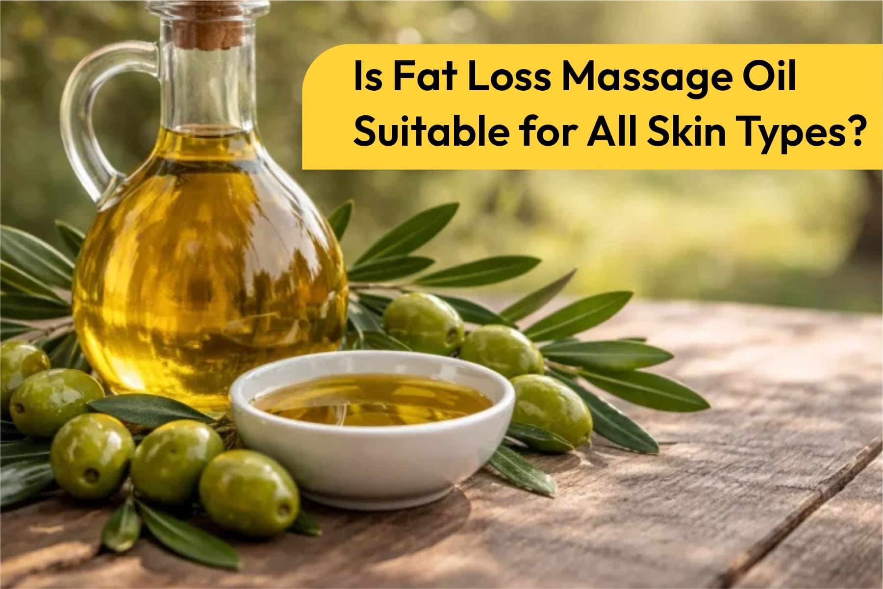 Is Fat Loss Massage Oil Suitable for All Skin Types?