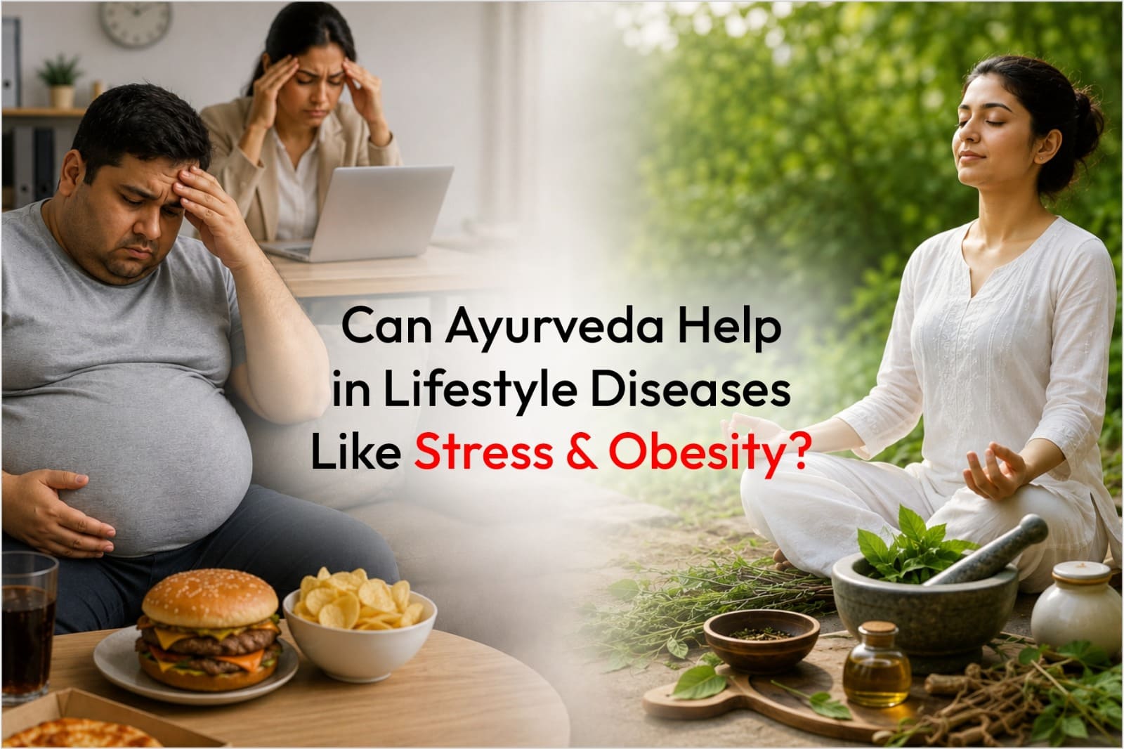 Can Ayurveda Help in Lifestyle Diseases Like Stress & Obesity?