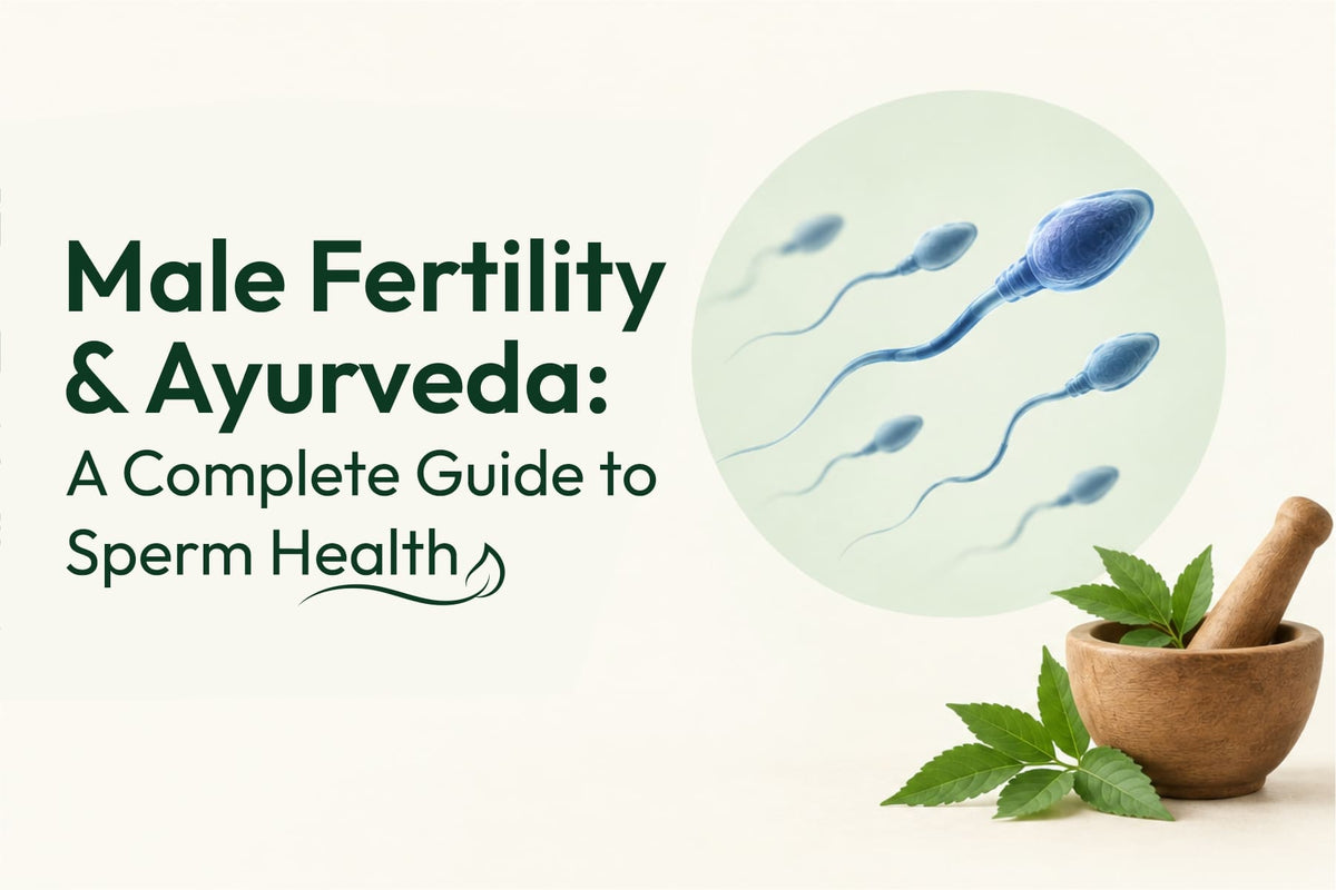 Male Fertility & Ayurveda: A Complete Guide to Sperm Health