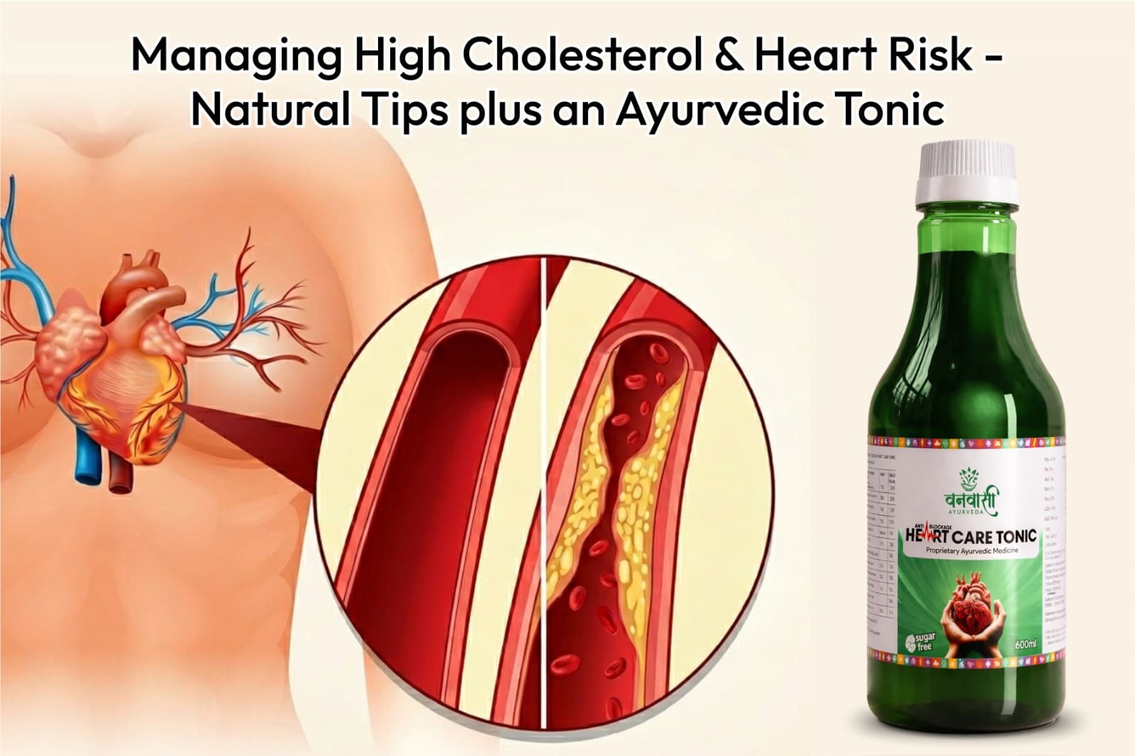 Managing High Cholesterol and Heart Risk — Natural Tips plus an Ayurvedic Tonic
