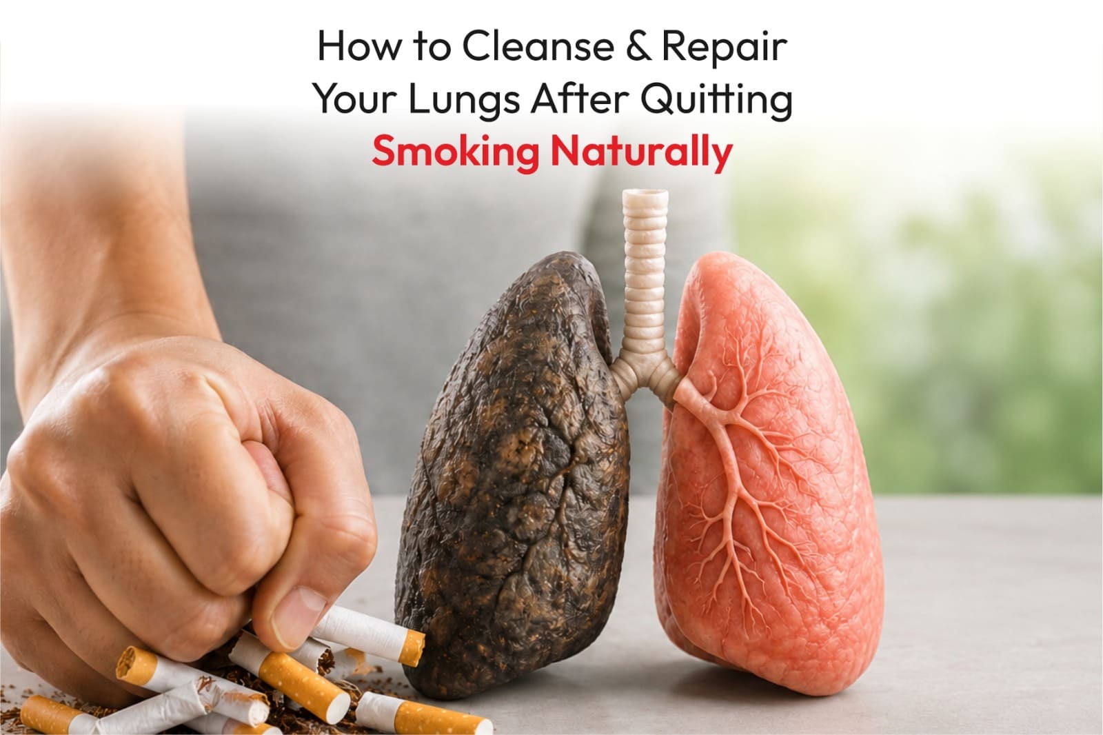 How to Cleanse and Repair Your Lungs After Quitting Smoking Naturally