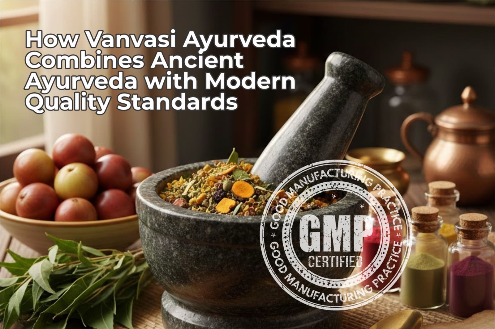 How Vanvasi Ayurveda Combines Ancient Ayurveda with Modern Quality Standards