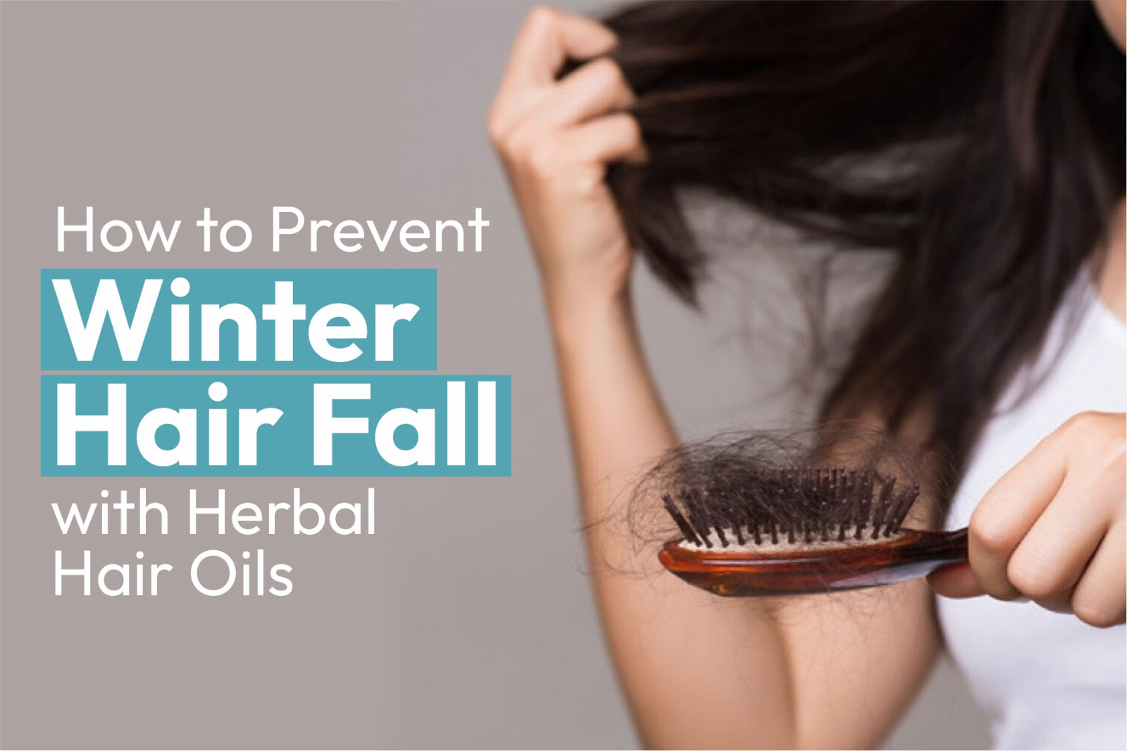 How to Prevent Winter Hair Fall with Herbal Hair Oils