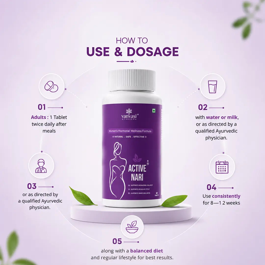 Active Nari Tablets - hormonal imbalance supplements

