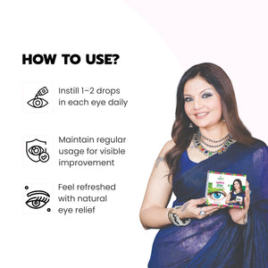 How to use ayurvedic eye drops