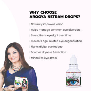 Arogya Netram - eye drops for red eyes