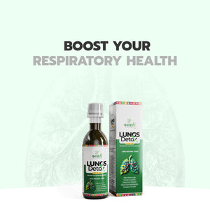 Vanvasi Ayurveda Lung Detox Tonic is a sugar-free lung-cleansing syrup made with Tulsi, Laung & Haldi. This ayurvedic medicine for lungs supports natural detox, improves breathing, and is ideal as a lung detox for smokers and those exposed to pollution or respiratory stress.

