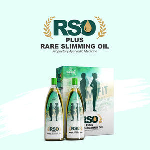 Vanvasi Ayurveda RSO Plus is a powerful Ayurvedic medicine for Fatloss, made with herbs like Amrata, Amla, and Neem. This unique Ayurvedic oil emits smoke on application, promoting fat breakdown, better circulation, and detoxification for toned skin and healthy weight management.