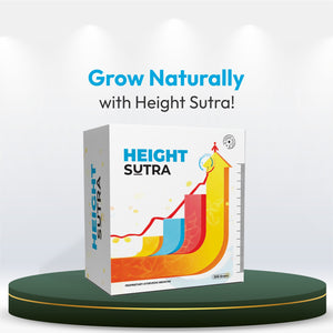 Height Sutra Vanilla Shake is an Ayurvedic height growth supplement enriched with calcium, magnesium, vitamins, and essential minerals to support bone strength, muscle development, and overall growth. Suitable as a height growth supplement for teenagers and adults, it promotes healthy digestion, energy, and long-term physical wellness with a delicious vanilla flavour.

