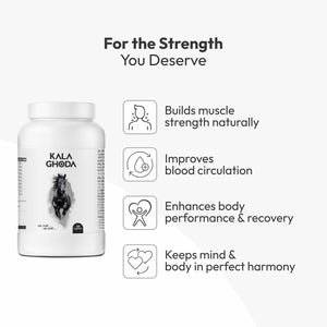 Kala Ghoda Capsule from Vanvasi Ayurveda is a traditional Ayurvedic herbal supplement formulated to support men’s overall vitality, energy, and daily wellness. Enriched with herbs like Ashwagandha, Shilajit, Safed Musli, and Kaunch Beej, it helps maintain natural energy levels, encourages endurance, and promotes balanced well-being as part of a healthy lifestyle.


