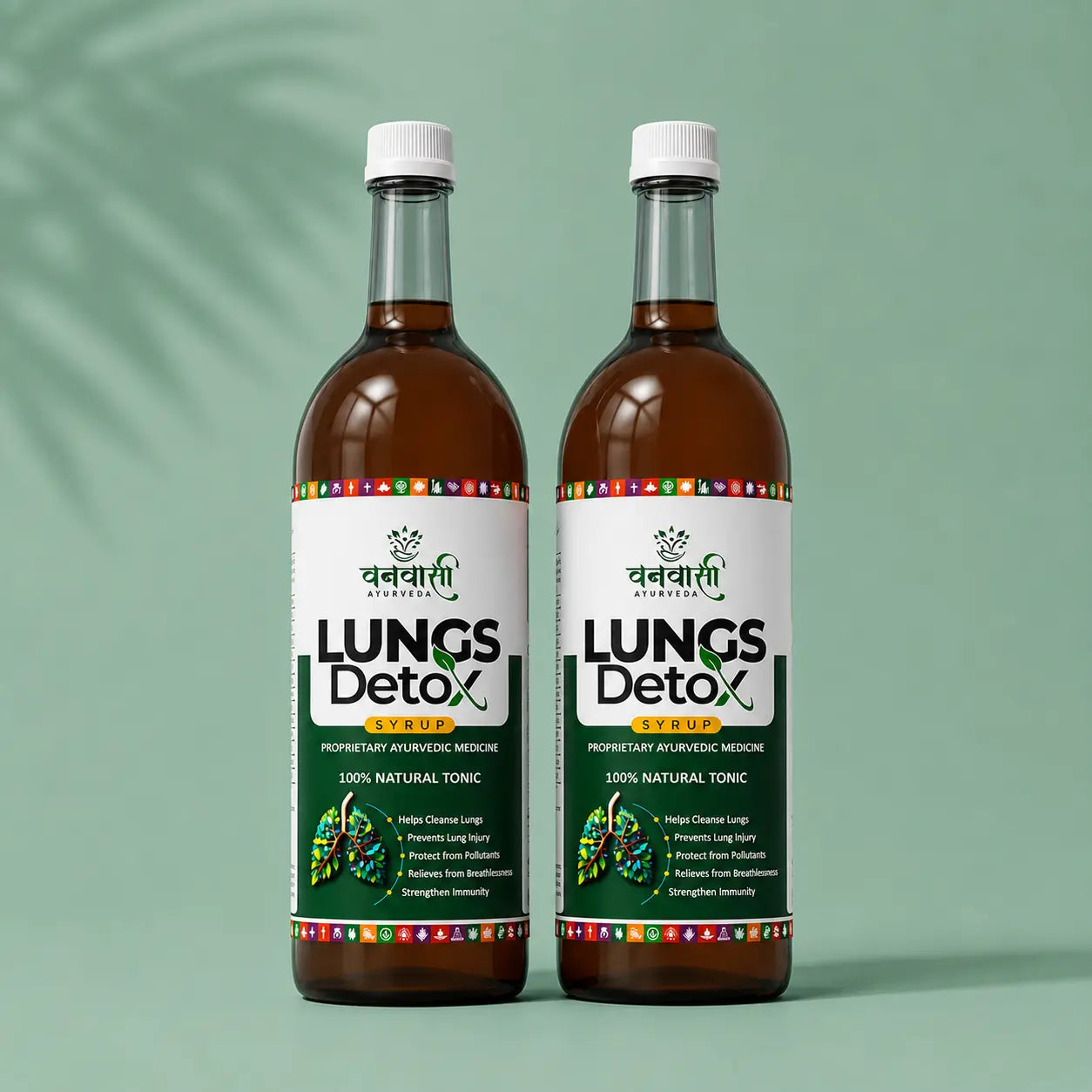 Ayurvedic Lungs Detox Syrup for Lung Cleansing