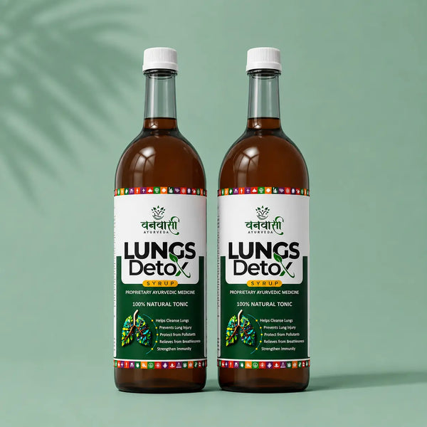 Ayurvedic Lungs Detox Syrup for Lung Cleansing