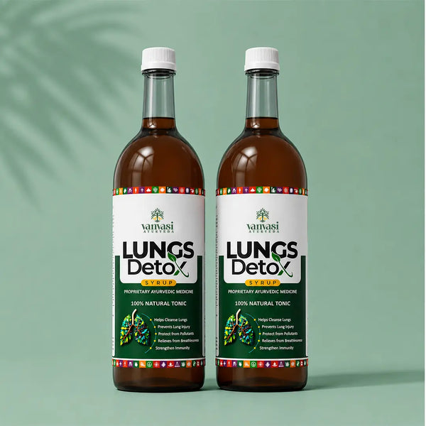 Ayurvedic Lungs Detox Syrup for Lung Cleansing