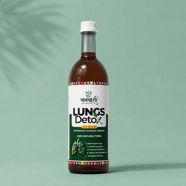 Ayurvedic Lungs Detox Syrup for Lung Cleansing