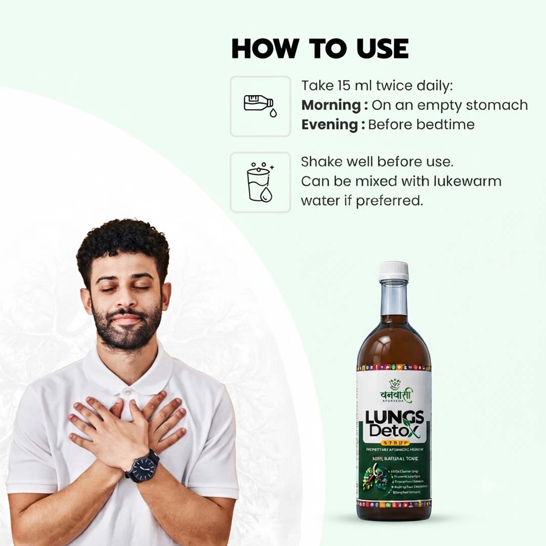Lung Detox Syrup - How to use

