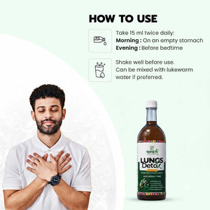 Lung Detox Syrup - How to use

