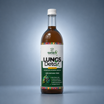Ayurvedic Lungs Detox Syrup for Lung Cleansing