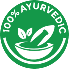 100% Ayurvedic Ingredients