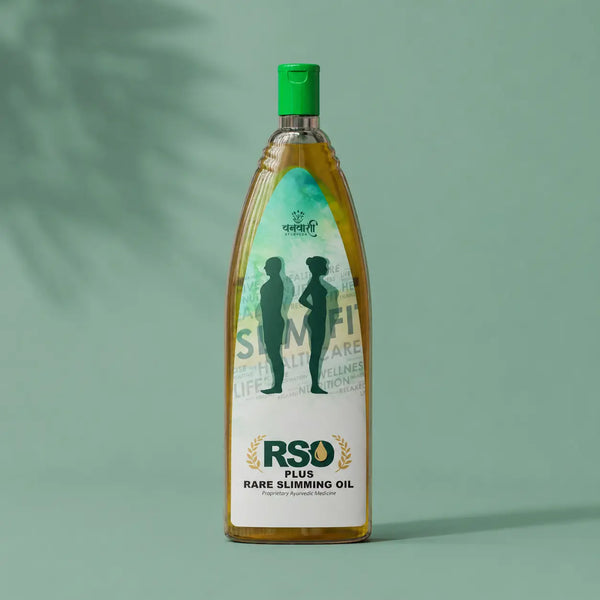 Rare Slimming Oil - Ayurvedic Oil for Fat Loss - Massage Oil with 15 Herbs