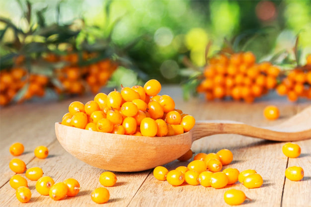 Sea buckthorn for glowing skin 