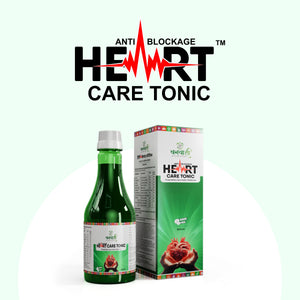 Vanvasi Ayurveda Heart Care Tonic is a sugar-free herbal remedy made with Arjuna, Cinnamon & Guggul. This best heart tonic strengthens heart muscles, improves blood flow, and supports ayurvedic treatment for heart blockage and high cholesterol.

