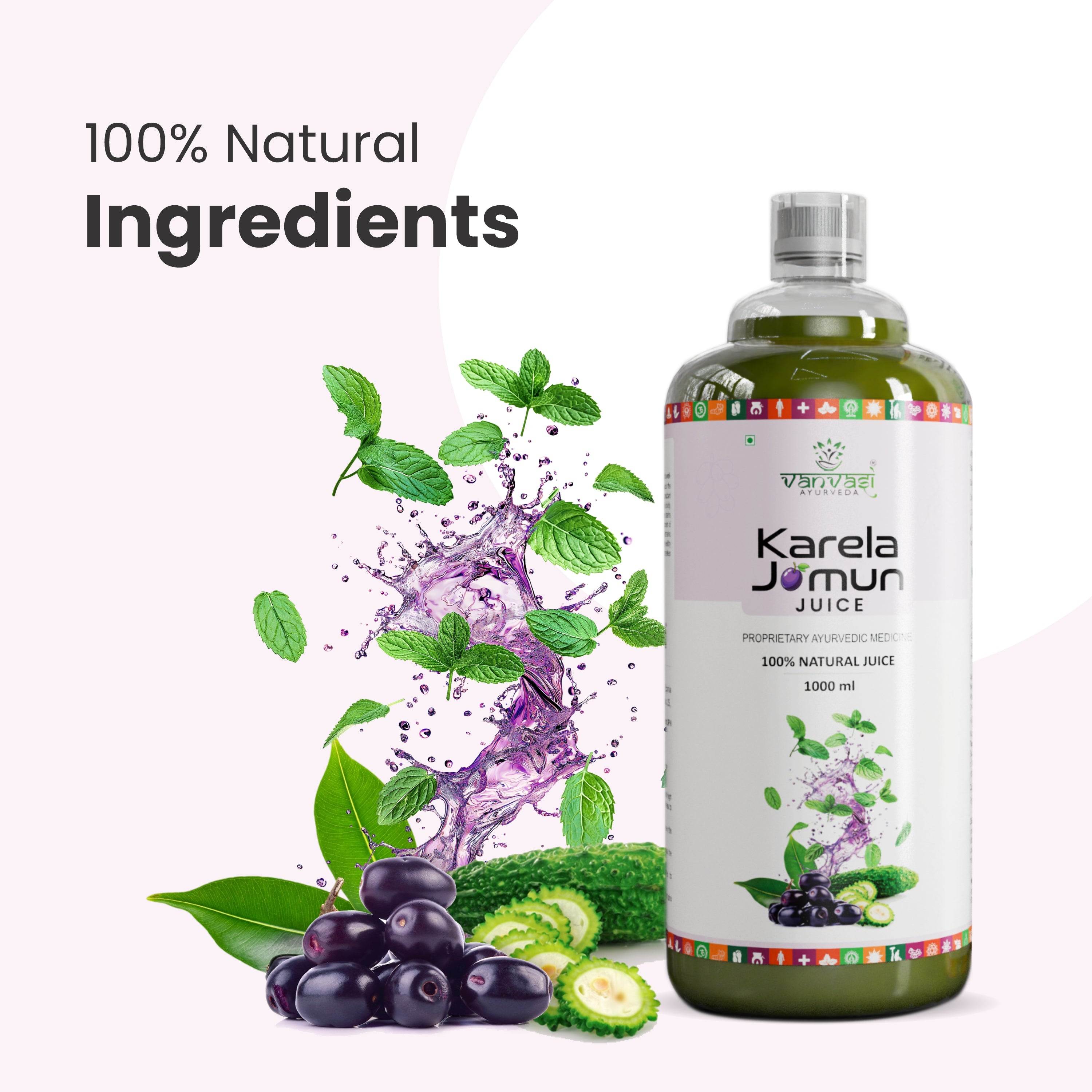 Ayurvedic Karela Jamun Juice for Diabetes Control | Liver Care